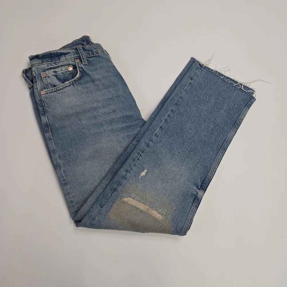 FREE PEOPLE  We The Free Vixen Cigarette Denim Jeans Vintage Indigo 30 NWT‎ rare